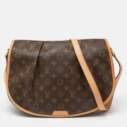 Pre Owned Louis Vuitton Monogram Canvas Menilmontant MM Bag