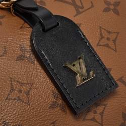 Pre Owned Louis Vuitton Black Monogram Reverse Canvas Atlantis BB Bag