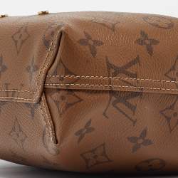 Pre Owned Louis Vuitton Black Monogram Reverse Canvas Atlantis BB Bag