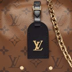 Pre Owned Louis Vuitton Black Monogram Reverse Canvas Atlantis BB Bag