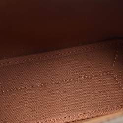 Pre Owned Louis Vuitton Black Monogram Reverse Canvas Atlantis BB Bag