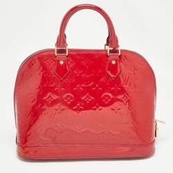 Louis Vuitton Indian Rose Monogram Vernis Alma PM Bag