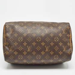 Pre Owned Louis Vuitton Monogram Canvas Speedy 30 Bag