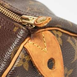 Pre Owned Louis Vuitton Monogram Canvas Speedy 30 Bag