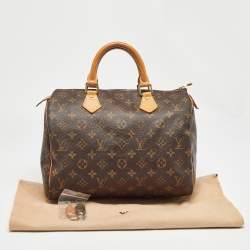 Pre Owned Louis Vuitton Monogram Canvas Speedy 30 Bag