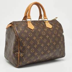 Pre Owned Louis Vuitton Monogram Canvas Speedy 30 Bag