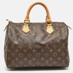 Pre Owned Louis Vuitton Monogram Canvas Speedy 30 Bag
