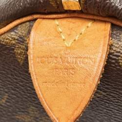 Pre Owned Louis Vuitton Monogram Canvas Speedy 30 Bag