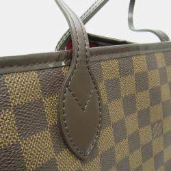 Louis Vuitton Brown Canvas Medium Neverfull Tote Bag