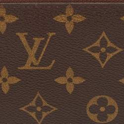 Louis Vuitton Monogram Canvas Zippy Wallet