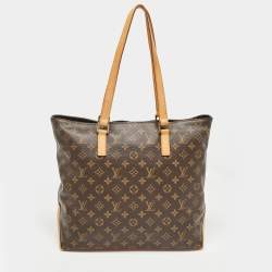 Pre Owned Louis Vuitton Monogram Canvas Cabas Mezzo Bag