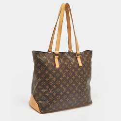 Pre Owned Louis Vuitton Monogram Canvas Cabas Mezzo Bag
