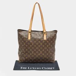 Pre Owned Louis Vuitton Monogram Canvas Cabas Mezzo Bag