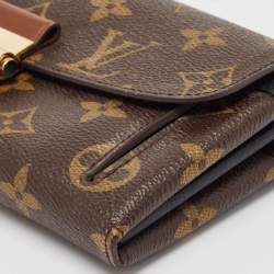 Louis Vuitton Black Monogram Canvas Elysee Wallet