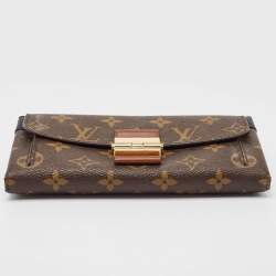 Louis Vuitton Black Monogram Canvas Elysee Wallet