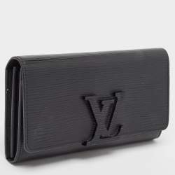 Louis Vuitton Black Epi Leather Louise Wallet