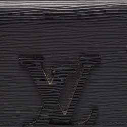 Louis Vuitton Black Epi Leather Louise Wallet