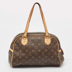مملوكة مسبقًا حقيبة لوي فيتون مونتورغويل جلد وكانفاس مونوغرامي صغيرة 