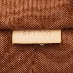 مملوكة مسبقًا حقيبة لوي فيتون مونتورغويل جلد وكانفاس مونوغرامي صغيرة 