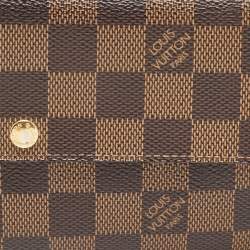 Louis Vuitton Damier Ebene Canvas Sarah Wallet