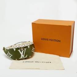 Louis Vuitton Khaki/Beige Monogram Giant Canvas Bumbag