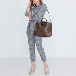 Pre Owned Louis Vuitton Damier Ebene Canvas Cabas Rosebery Bag