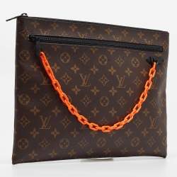 Louis Vuitton Black Monogram Canvas Solar Ray Pouch