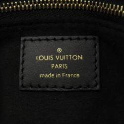 Louis Vuitton Black Monogram Empriente Leather Petite Malle Souple Shoulder Bag