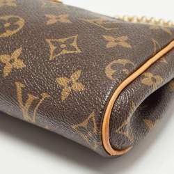 Pre Owned Louis Vuitton Monogram Canvas Eva Pochette Bag