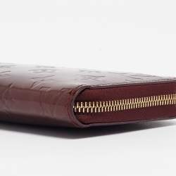 Louis Vuitton Amarante Monogram Vernis Zippy Wallet