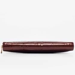 Louis Vuitton Amarante Monogram Vernis Zippy Wallet