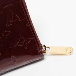 Louis Vuitton Amarante Monogram Vernis Zippy Wallet