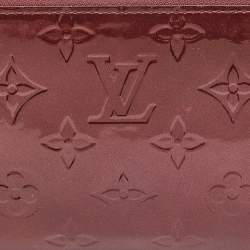Louis Vuitton Amarante Monogram Vernis Zippy Wallet