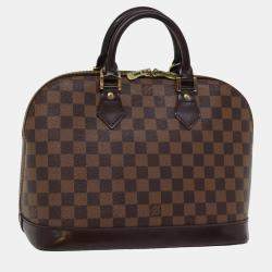 Louis Vuitton Brown Damier Ebene Canvas Alma handbag