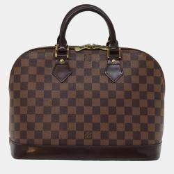 Louis Vuitton Brown Damier Ebene Canvas Alma handbag