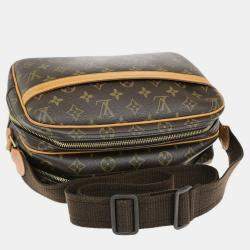 Louis Vuitton Brown Canvas Reporter PM shoulder Bag