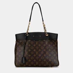 Louis Vuitton Brown Monogram Canvas Pallas Shopper Tote Bag