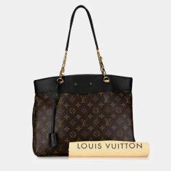 Louis Vuitton Brown Monogram Canvas Pallas Shopper Tote Bag