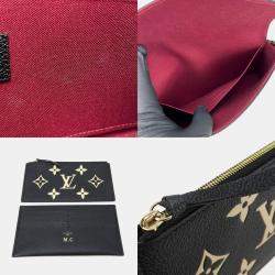 Louis Vuitton Bicolor Monogram Empreinte Giant Felicie Pochette 