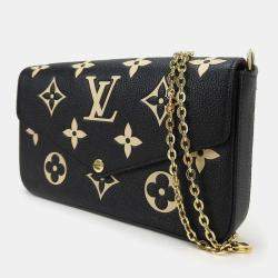 Louis Vuitton Bicolor Monogram Empreinte Giant Felicie Pochette 