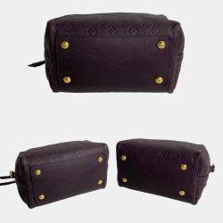 Louis Vuitton Purple Monogram Empreinte Speedy Bandouliere 25 Satchel Bag