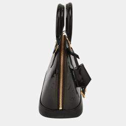 Pre Owned Louis Vuittion Amarante Monogram Vernis Alma Bag