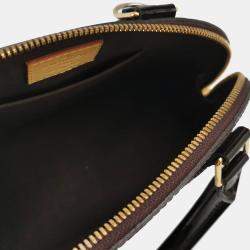 Pre Owned Louis Vuittion Amarante Monogram Vernis Alma Bag
