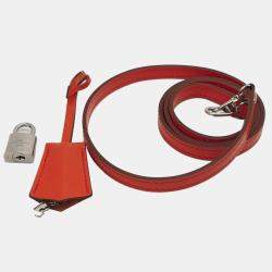 Pre Owned Louis Vuittion Red Epi Leather Alma Bag