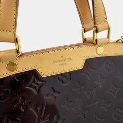 Louis Vuitton Amaranth Vernis Brea GM Handbag