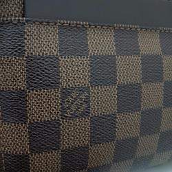 Louis Vuitton Brown Damier Ebene Pochette Saint Louis Clutch