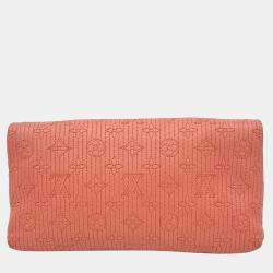 Louis Vuitton Orange Leather Altair Clutch