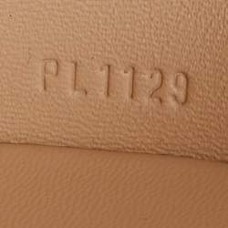 Pre Owned Louis Vuitton Brown Python Petite Boite Chapeau Bag
