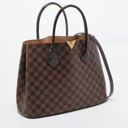 Pre Owned Louis Vuitton Damier Ebene Canvas Kensington V Bag