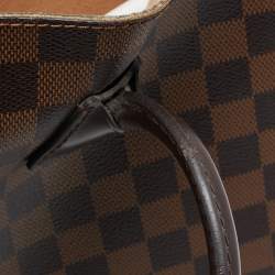 Pre Owned Louis Vuitton Damier Ebene Canvas Kensington V Bag